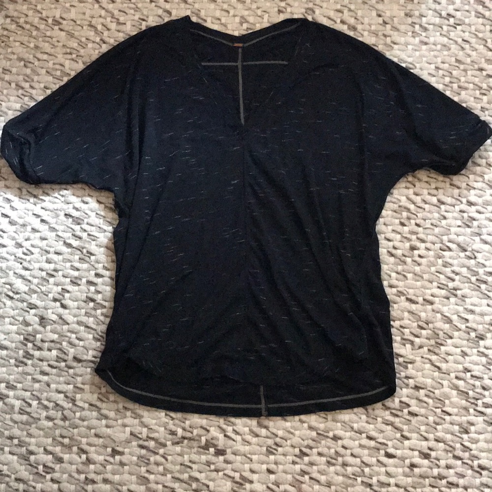 Black Free People Short Sleeve